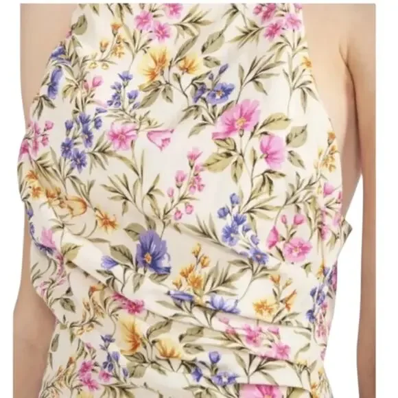 NWOT Women’s En Saison Valeria Floral Print Mini Dress – Sz L - Picture 5 of 12